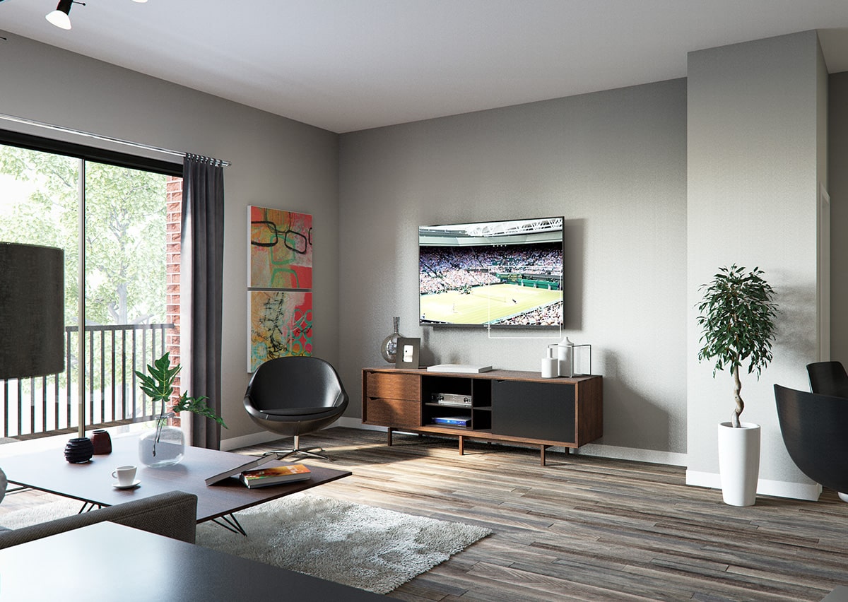 Interior photo of Starkweather Lofts in Plymouth