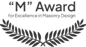 M award for Excellence in Masonry Design